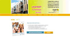 Desktop Screenshot of logement-services-jeune.agoraservices.fr