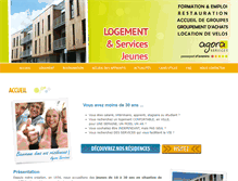 Tablet Screenshot of logement-services-jeune.agoraservices.fr
