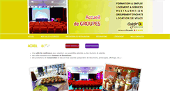 Desktop Screenshot of location-salle.agoraservices.fr