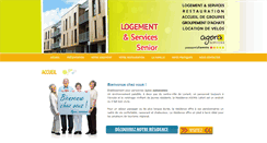 Desktop Screenshot of logement-services-senior.agoraservices.fr