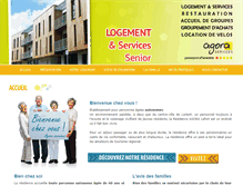 Tablet Screenshot of logement-services-senior.agoraservices.fr